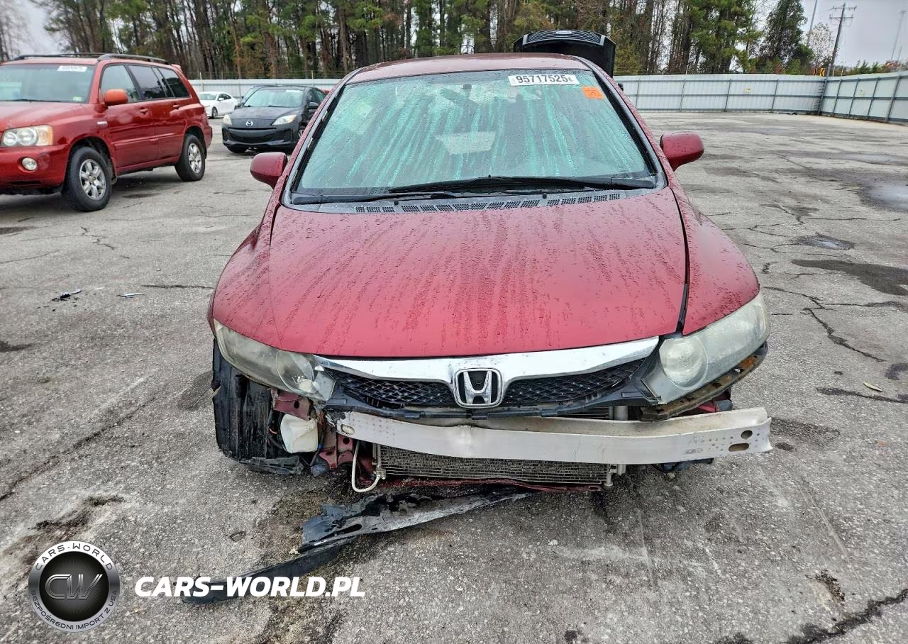 2010 Honda Civic Lx VIN:2HGFA1F56AH562676 - 5