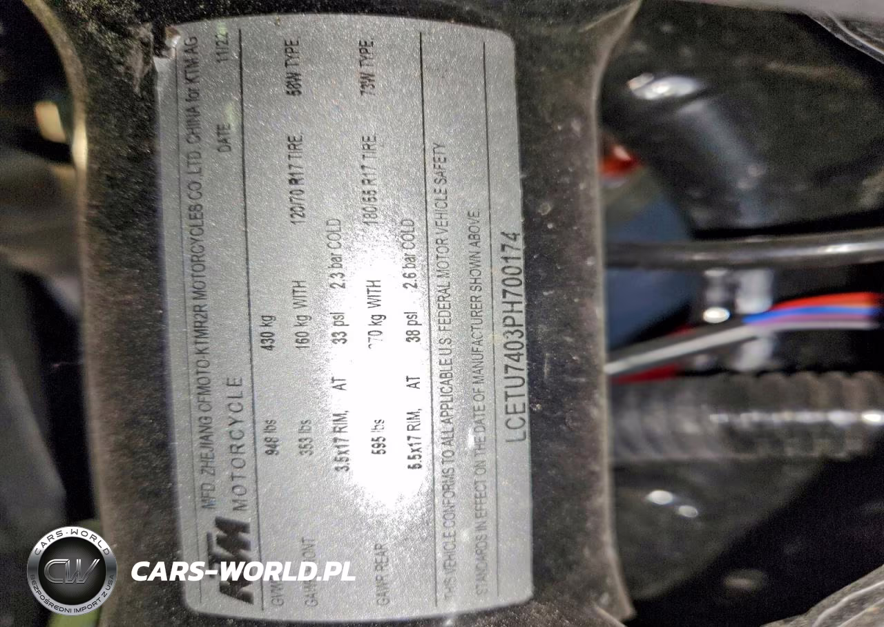 2023 Ktm 790 Duke VIN:LCETU7403PH700174 - 9