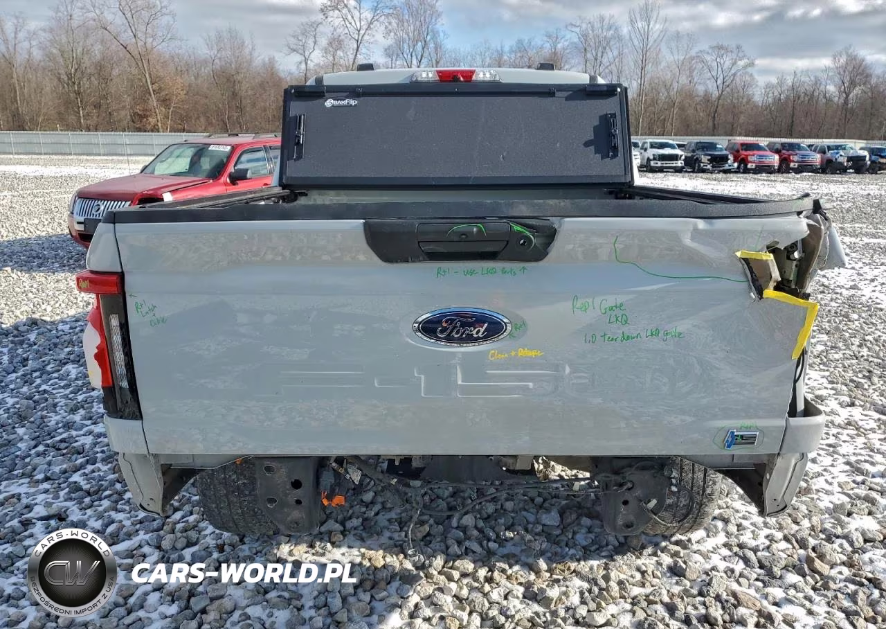 2023 Ford F150 Lightning Pro VIN:1FTVW1EL5PWG37860 - 6