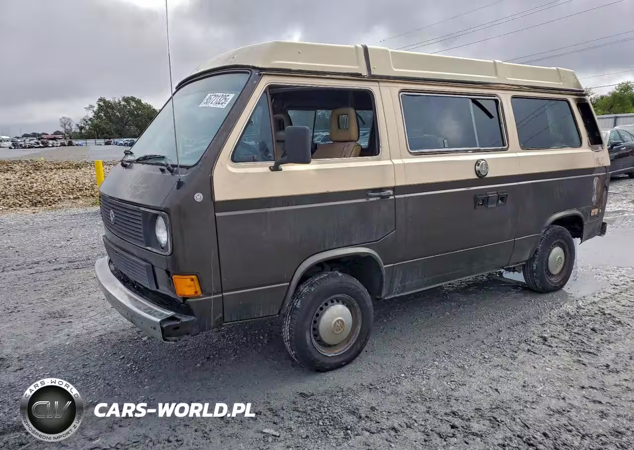 1984 Volkswagen Vanagon Campmobile