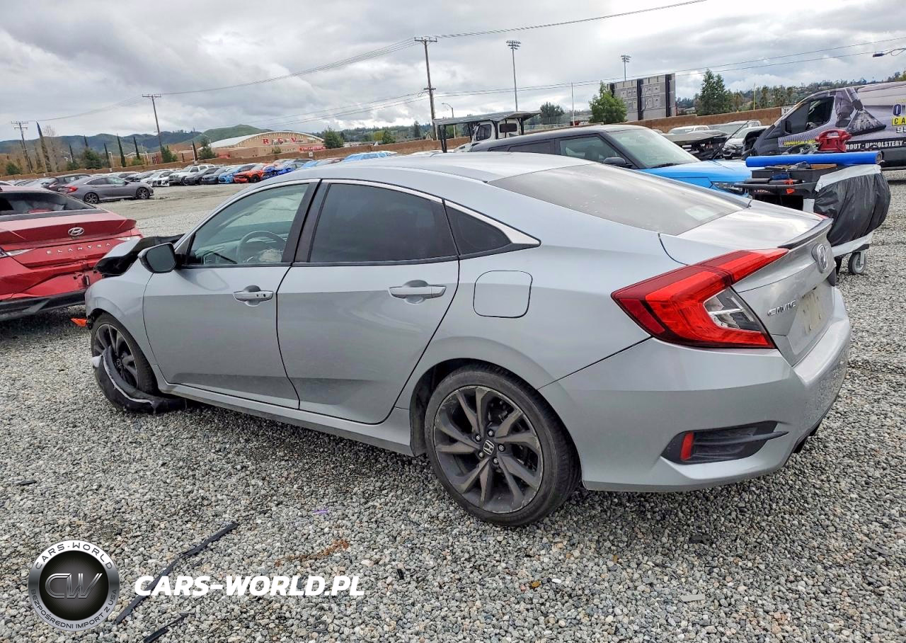 2020 Honda Civic Sport VIN:2HGFC2F80LH570950 - 2