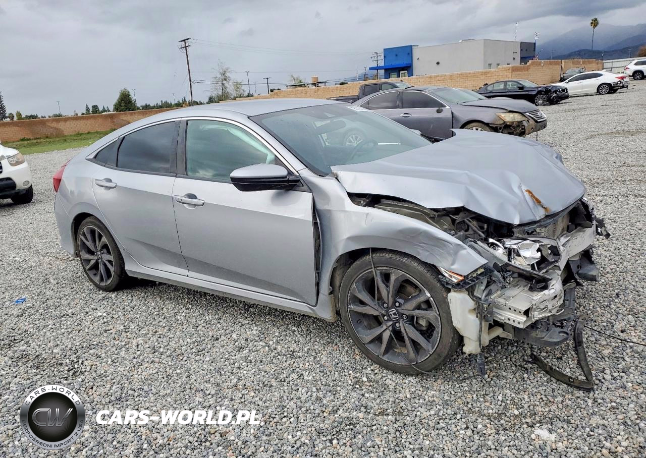 2020 Honda Civic Sport VIN:2HGFC2F80LH570950 - 4