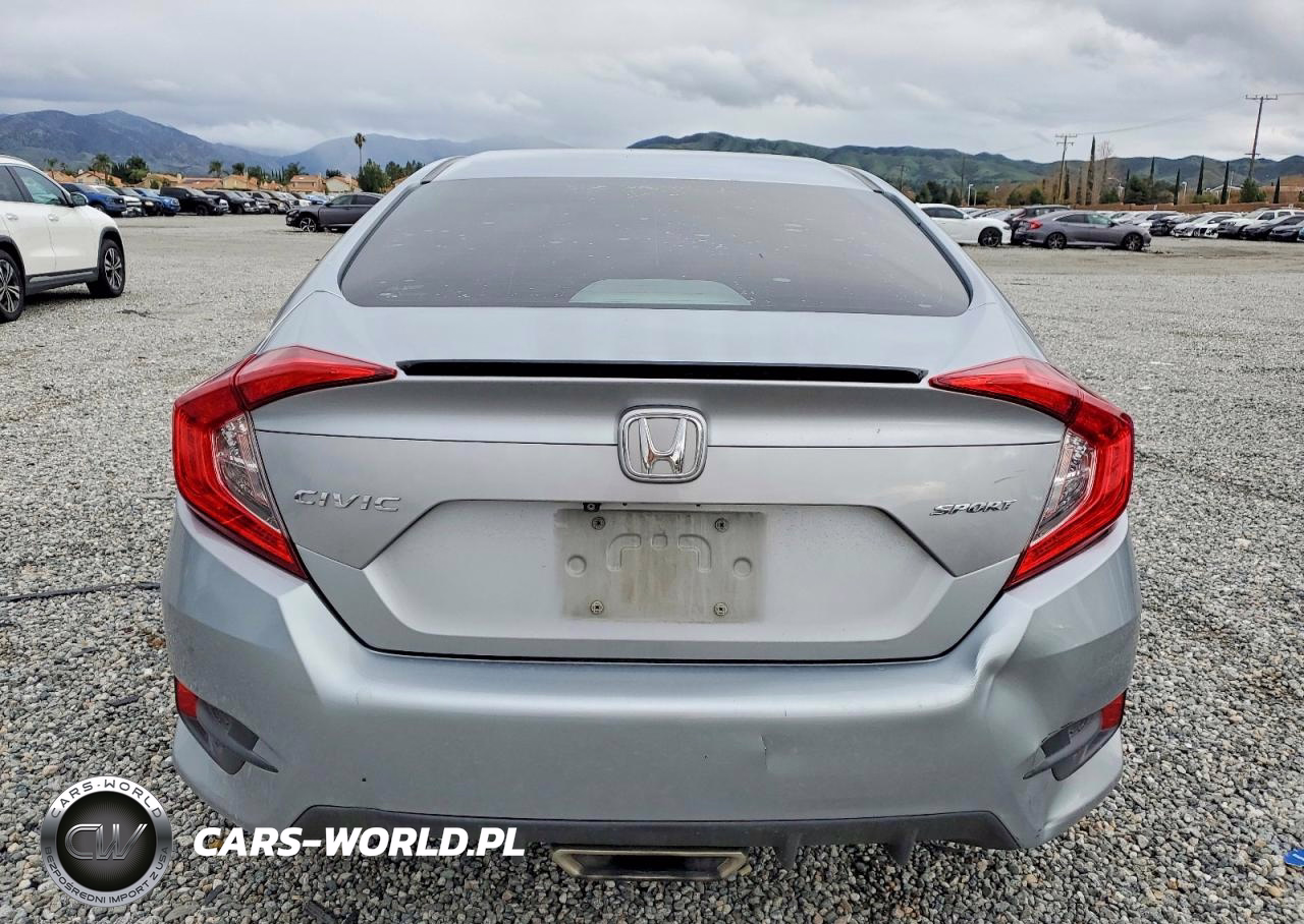 2020 Honda Civic Sport VIN:2HGFC2F80LH570950 - 6