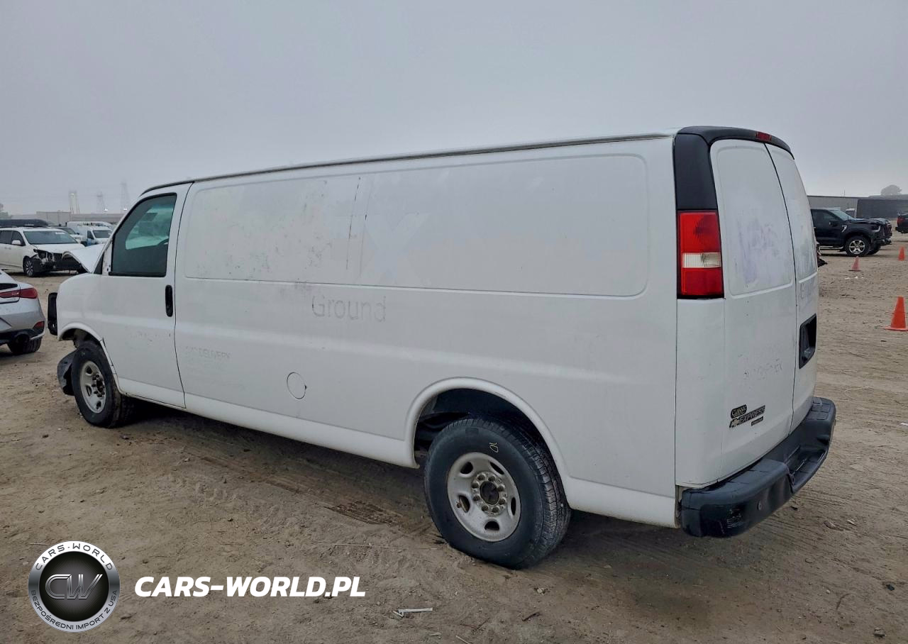 2015 Chevrolet Express 2500 Ext Delivery Van VIN:1GCWGGCF7F1238204 - 2