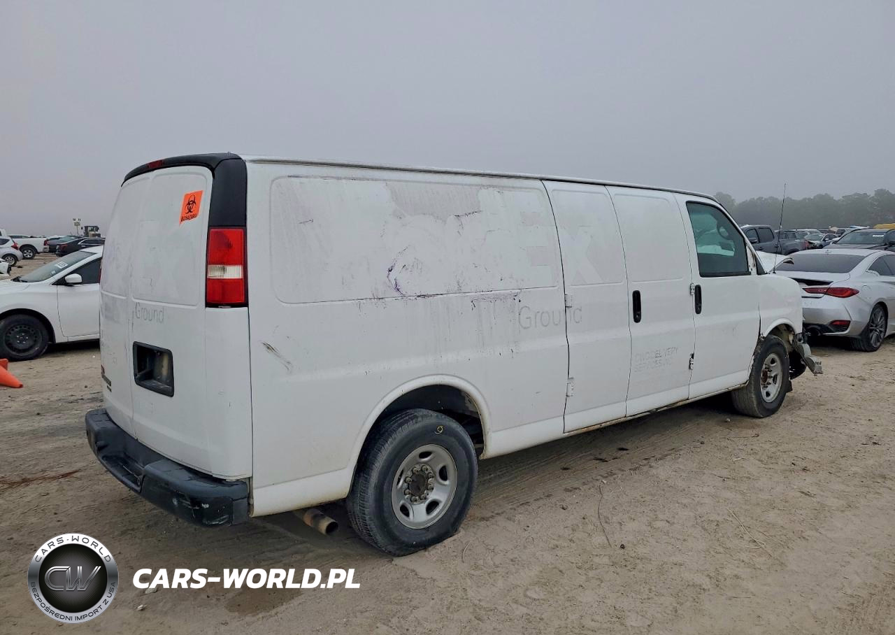 2015 Chevrolet Express 2500 Ext Delivery Van VIN:1GCWGGCF7F1238204 - 3
