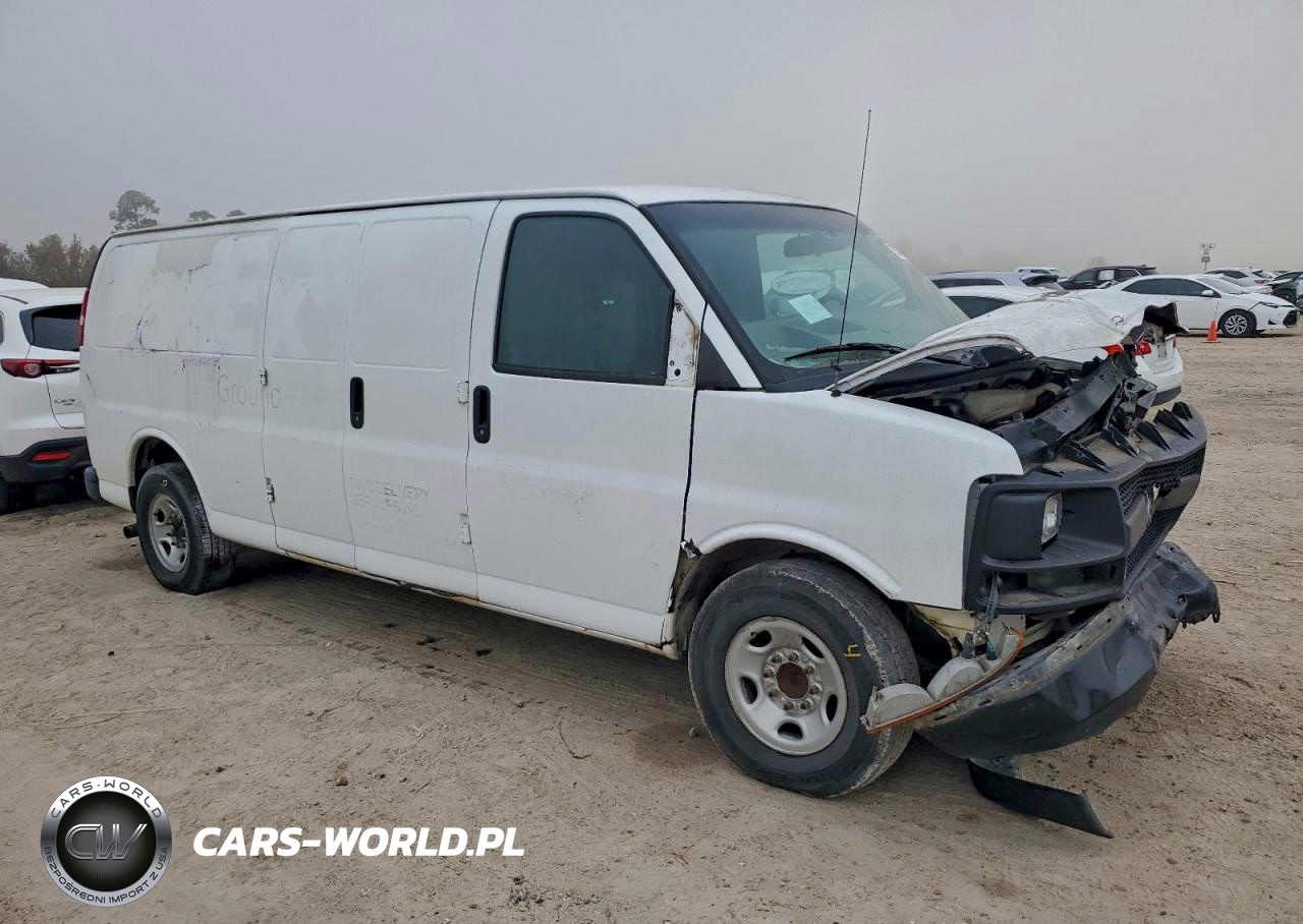 2015 Chevrolet Express 2500 Ext Delivery Van VIN:1GCWGGCF7F1238204 - 4