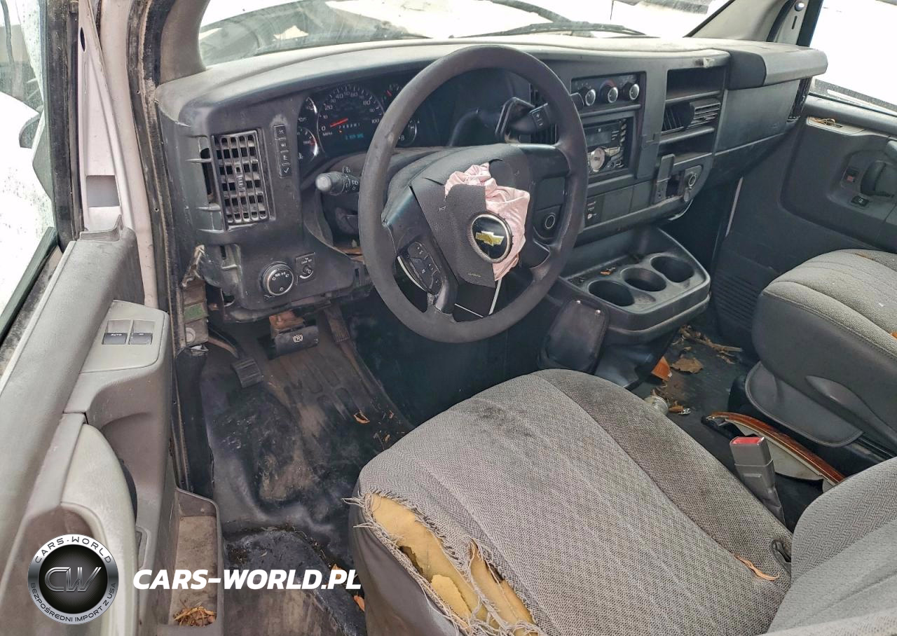 2015 Chevrolet Express 2500 Ext Delivery Van VIN:1GCWGGCF7F1238204 - 8