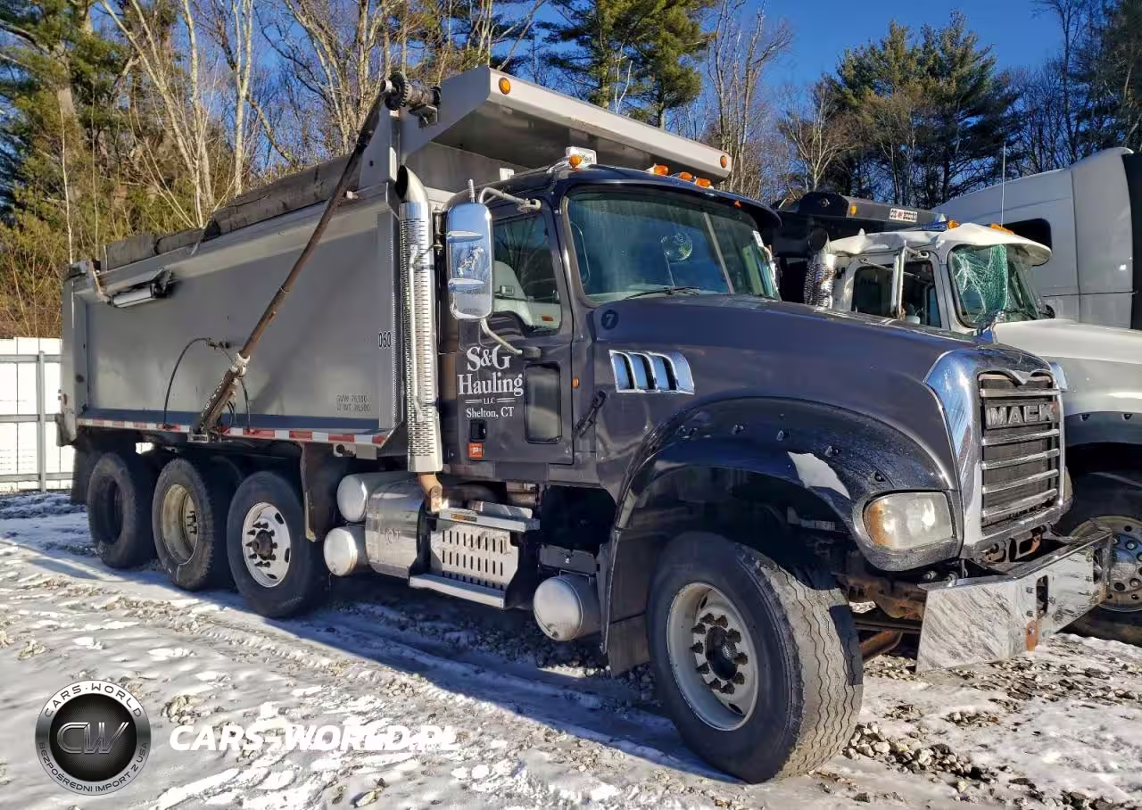 2012 Mack Gu713 Dump Truck