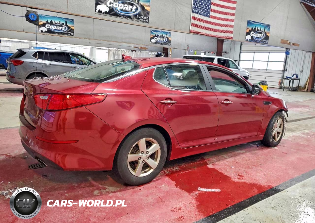 2015 Kia Optima Lx VIN:5XXGM4A70FG516730 - 3