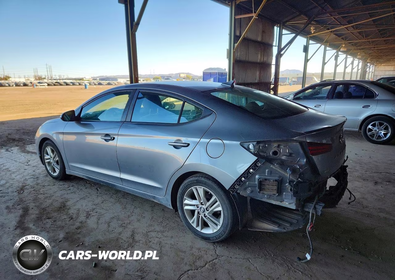 2019 Hyundai Elantra Sel VIN:5NPD84LF1KH424357 - 2