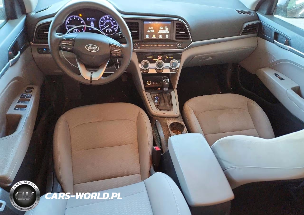 2019 Hyundai Elantra Sel VIN:5NPD84LF1KH424357 - 8