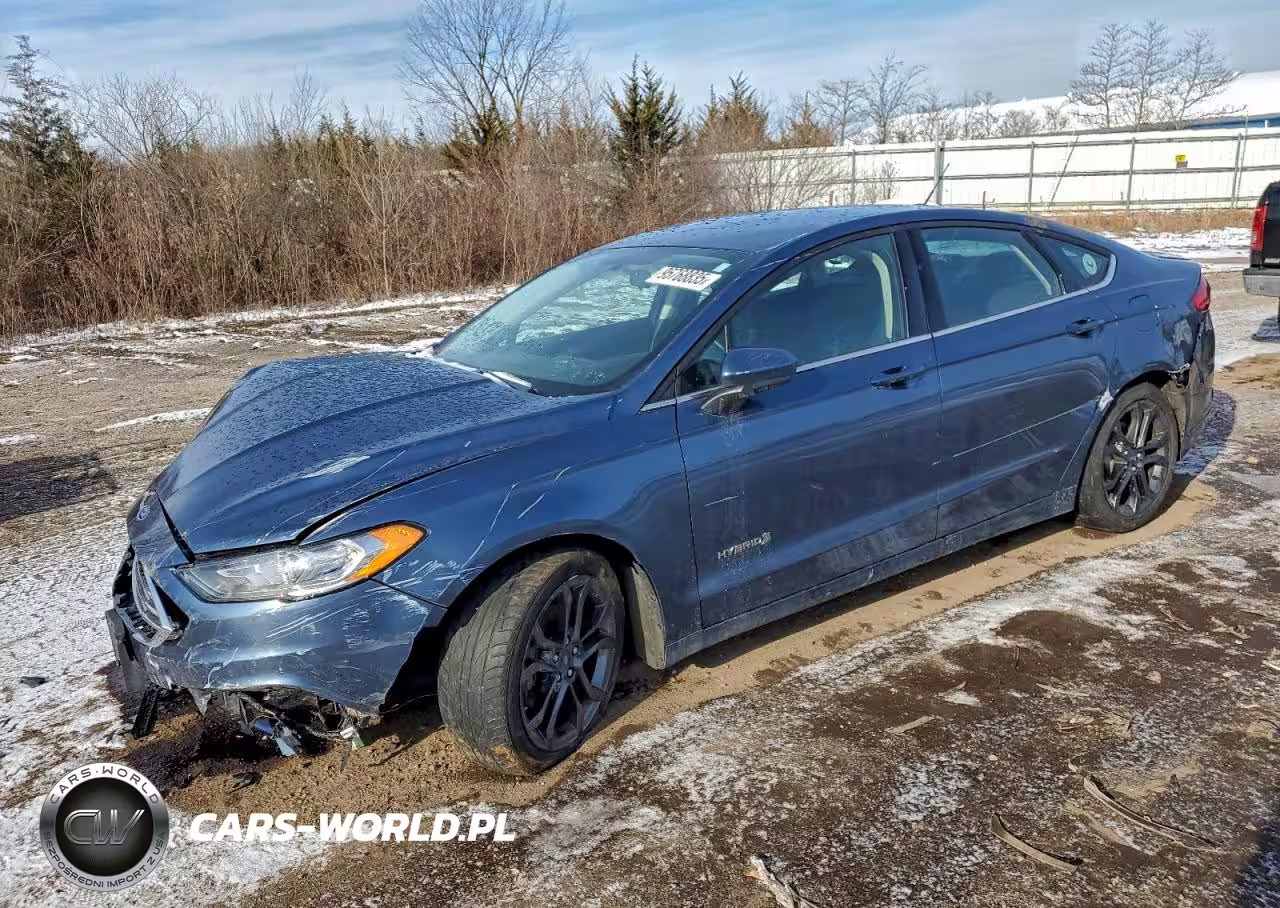 2018 Ford Fusion Se Hybrid