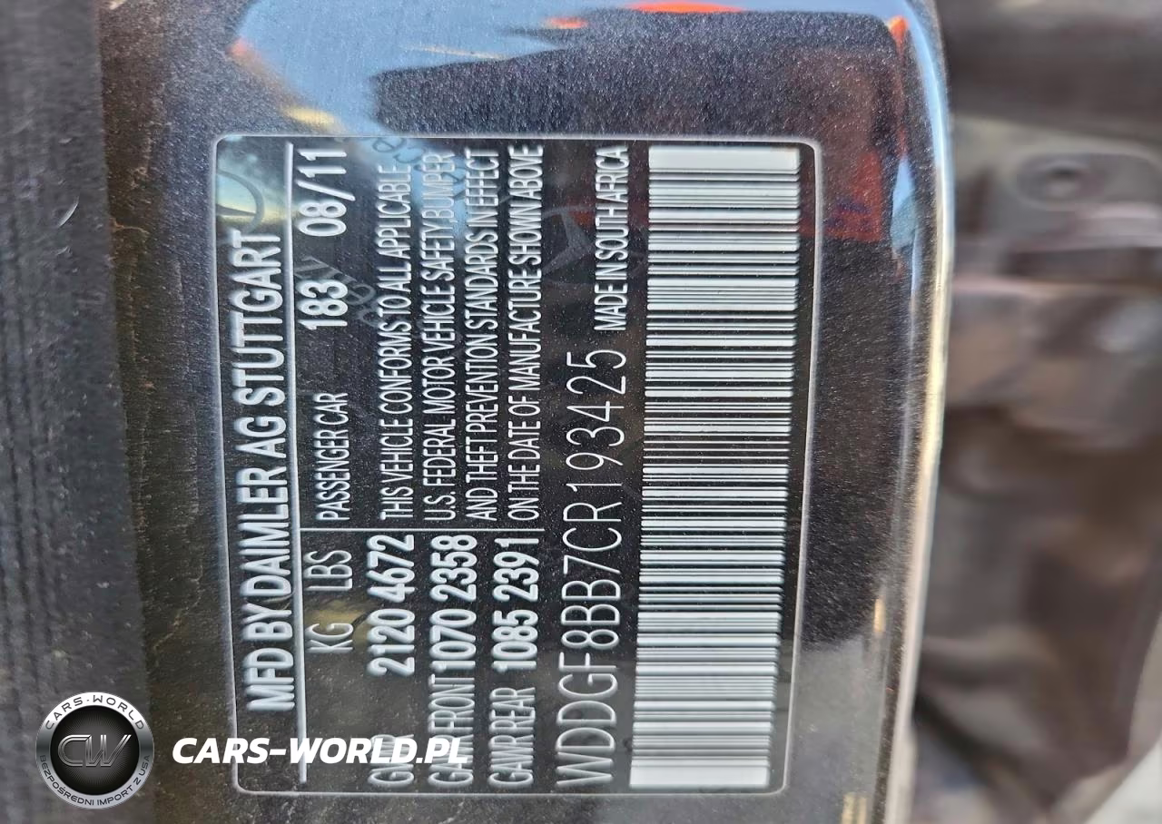 2012 Mercedes-Benz C 300 4Matic VIN:WDDGF8BB7CR193425 - 13
