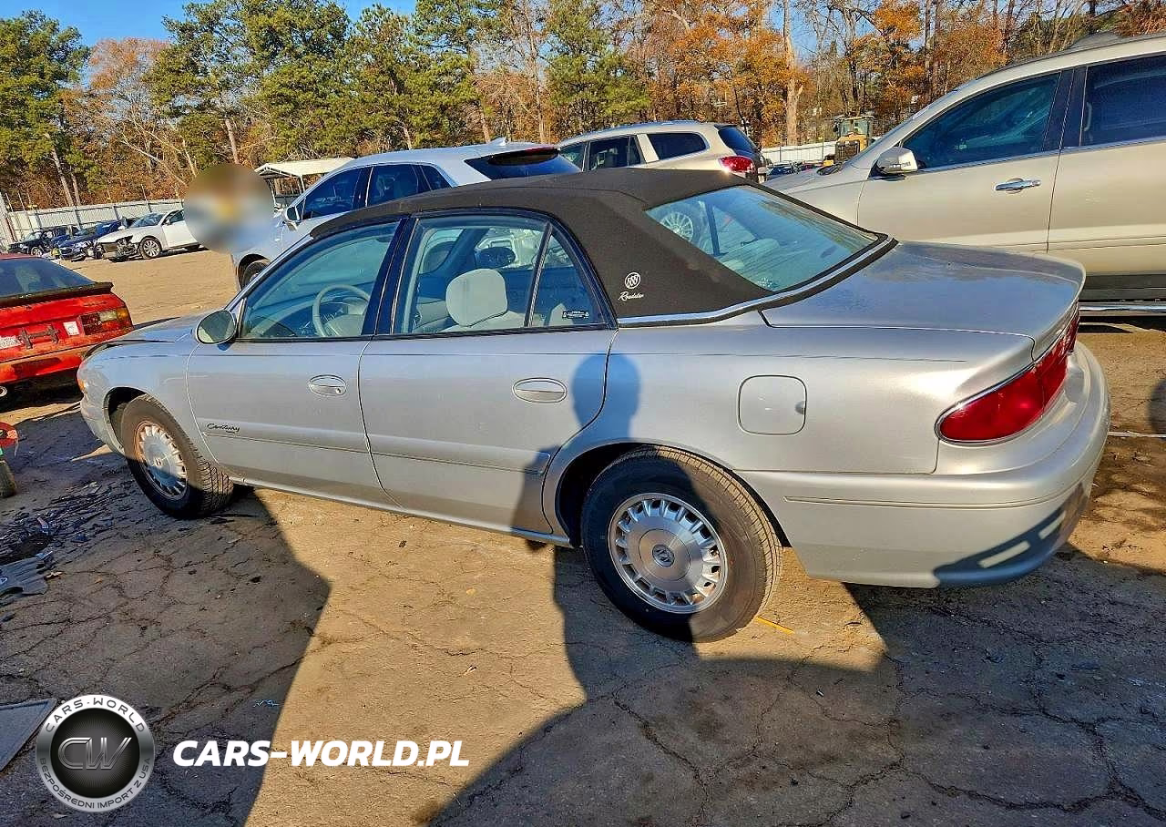 2002 Buick Century Custom VIN:2G4WS52J921266840 - 2