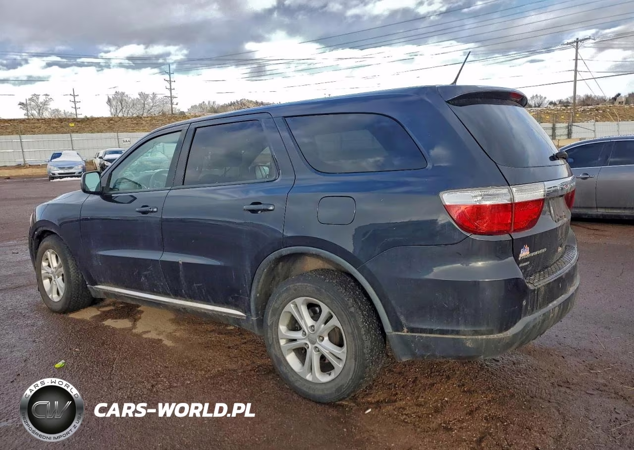 2013 Dodge Durango Sxt VIN:1C4RDJAGXDC552591 - 2