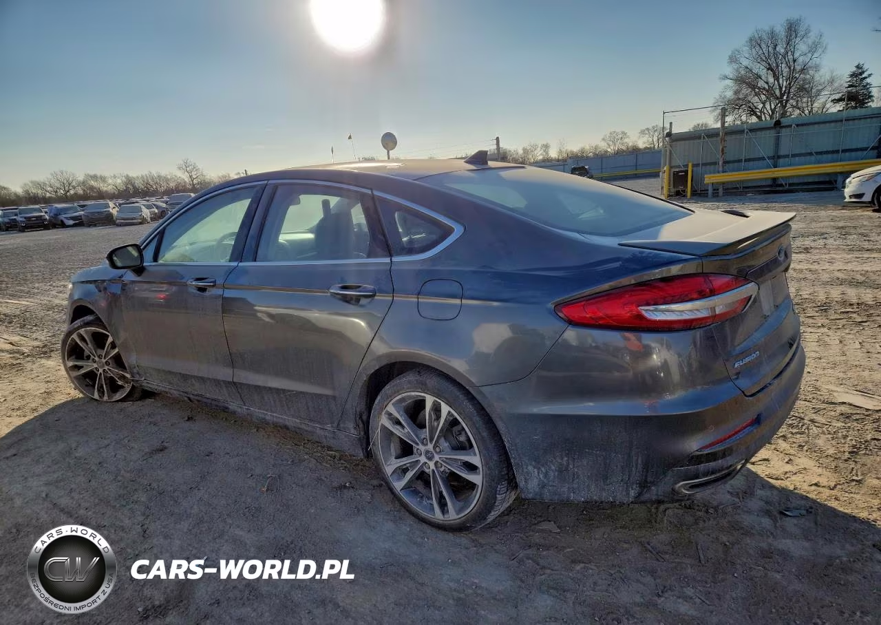 2019 Ford Fusion Titanium VIN:3FA6P0D90KR116354 - 2