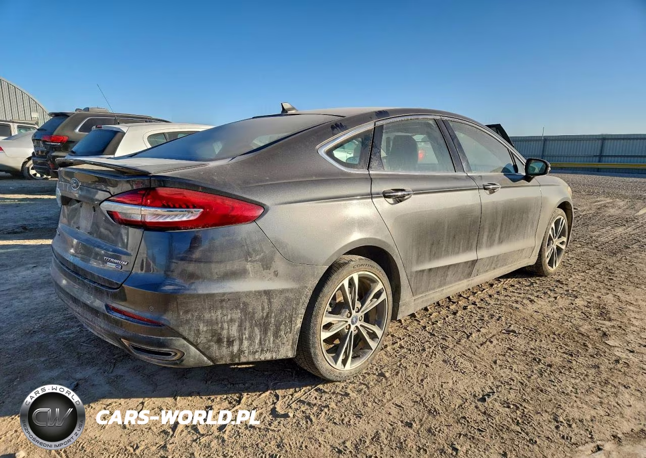 2019 Ford Fusion Titanium VIN:3FA6P0D90KR116354 - 3