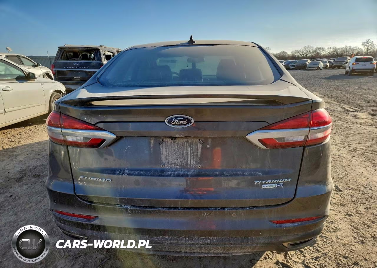 2019 Ford Fusion Titanium VIN:3FA6P0D90KR116354 - 6