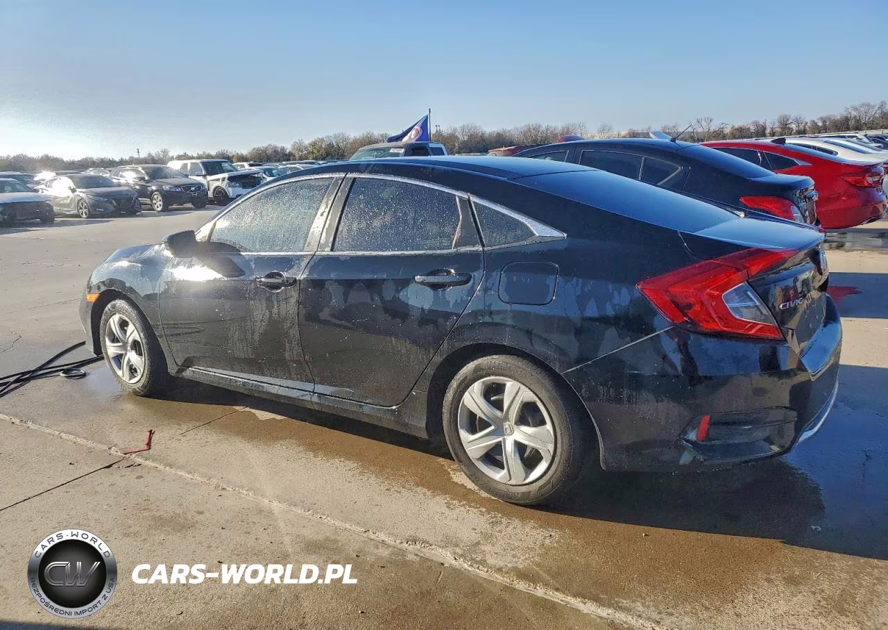 2019 Honda Civic Lx VIN:2HGFC2F63KH533386 - 2
