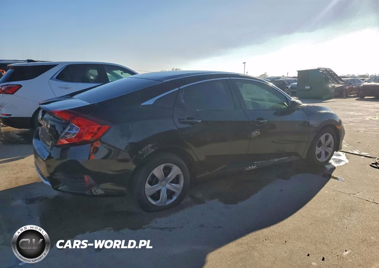 2019 Honda Civic Lx VIN:2HGFC2F63KH533386 - 3