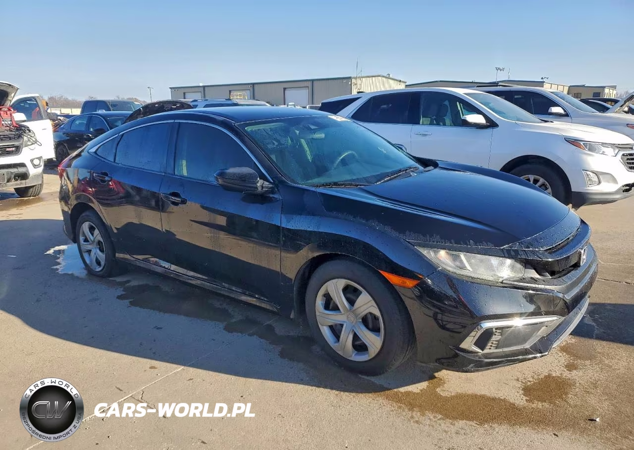 2019 Honda Civic Lx VIN:2HGFC2F63KH533386 - 4