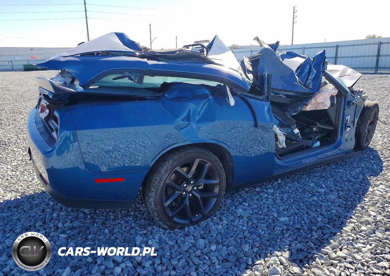 2022 Dodge Challenger Sxt VIN:2C3CDZAG7NH218557 - 3