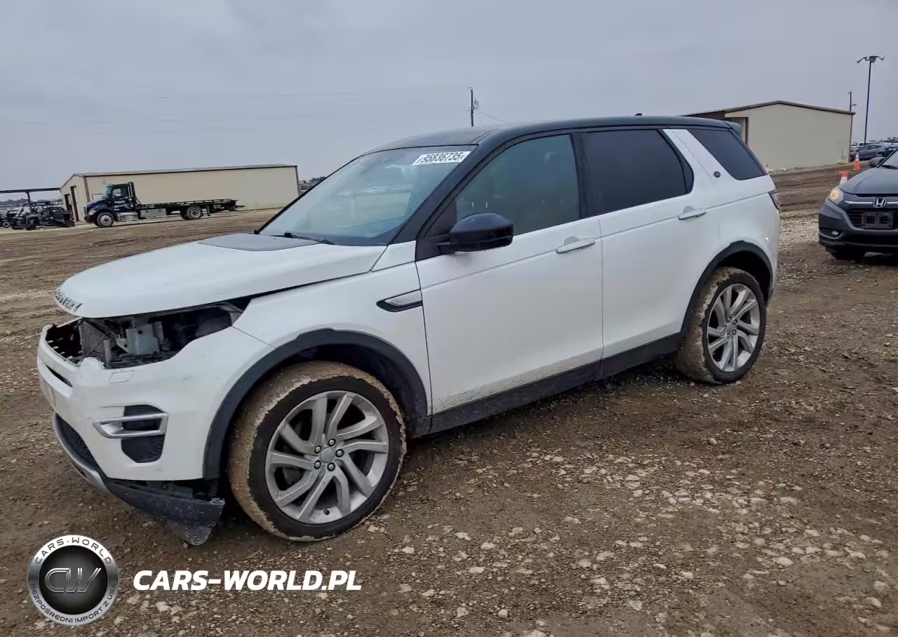 2016 Land Rover Discovery Sport Hse Luxury
