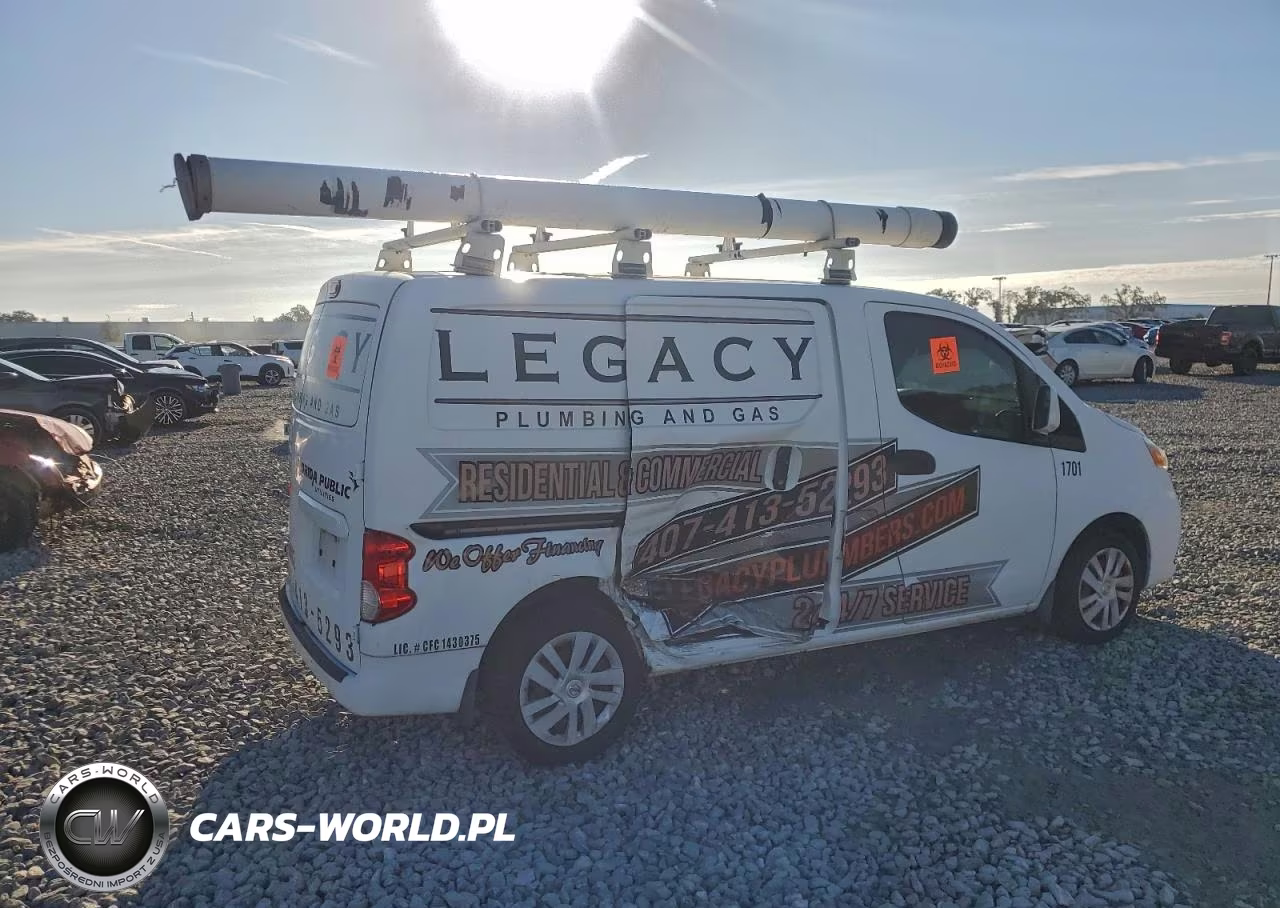 2017 Nissan Nv200 Utility - Service Van VIN:3N6CM0KN0HK697939 - 3