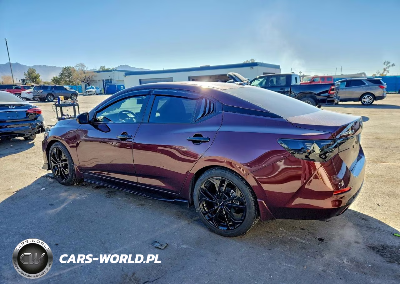 2025 Nissan Sentra Sv VIN:3N1AB8CV4SY347444 - 2
