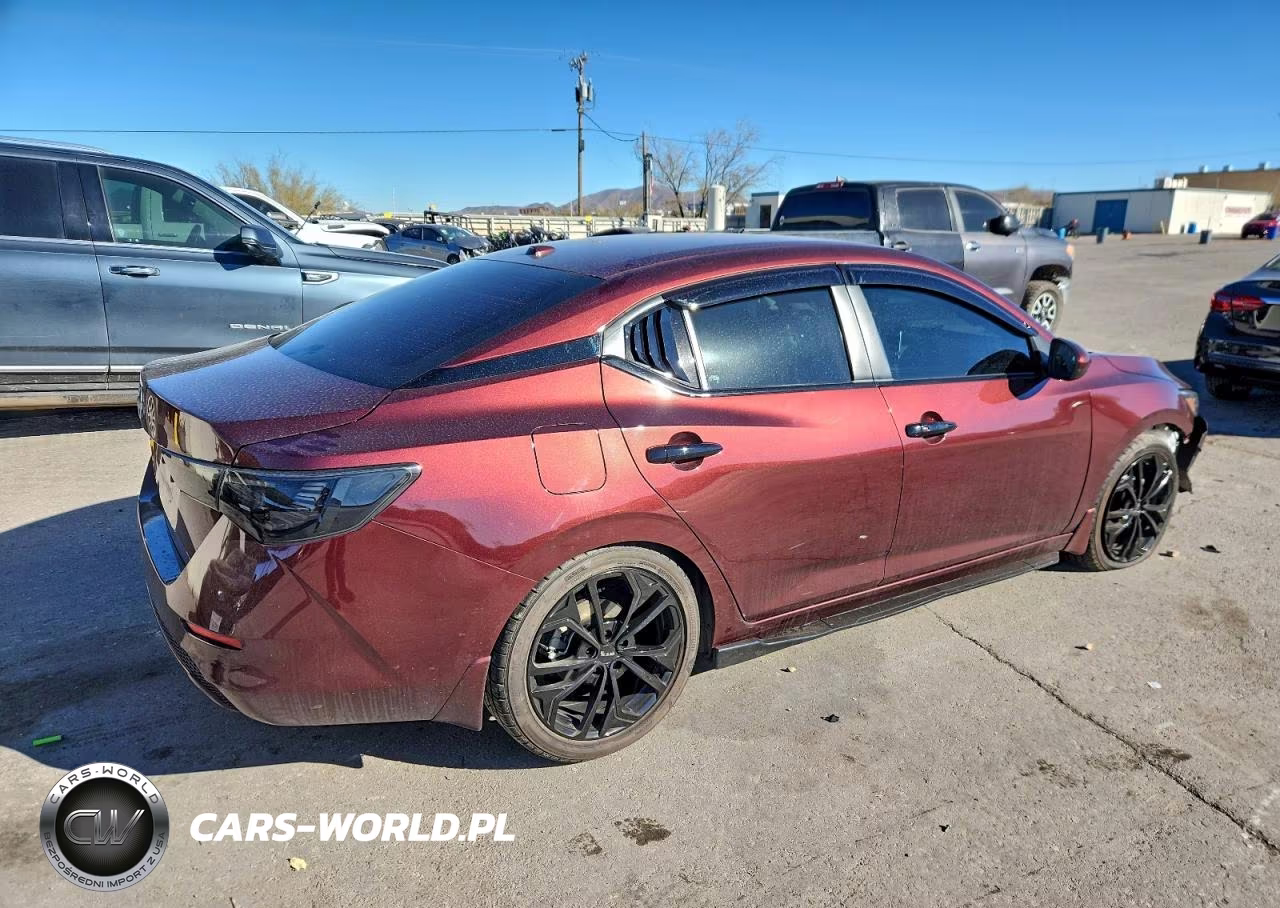2025 Nissan Sentra Sv VIN:3N1AB8CV4SY347444 - 3
