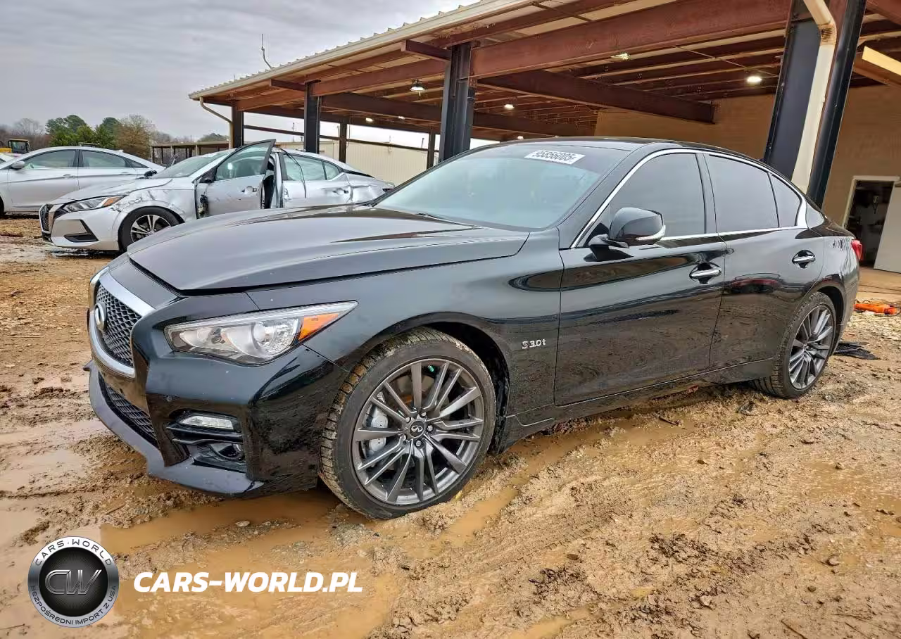 2016 Infiniti Q50 Red Sport 400