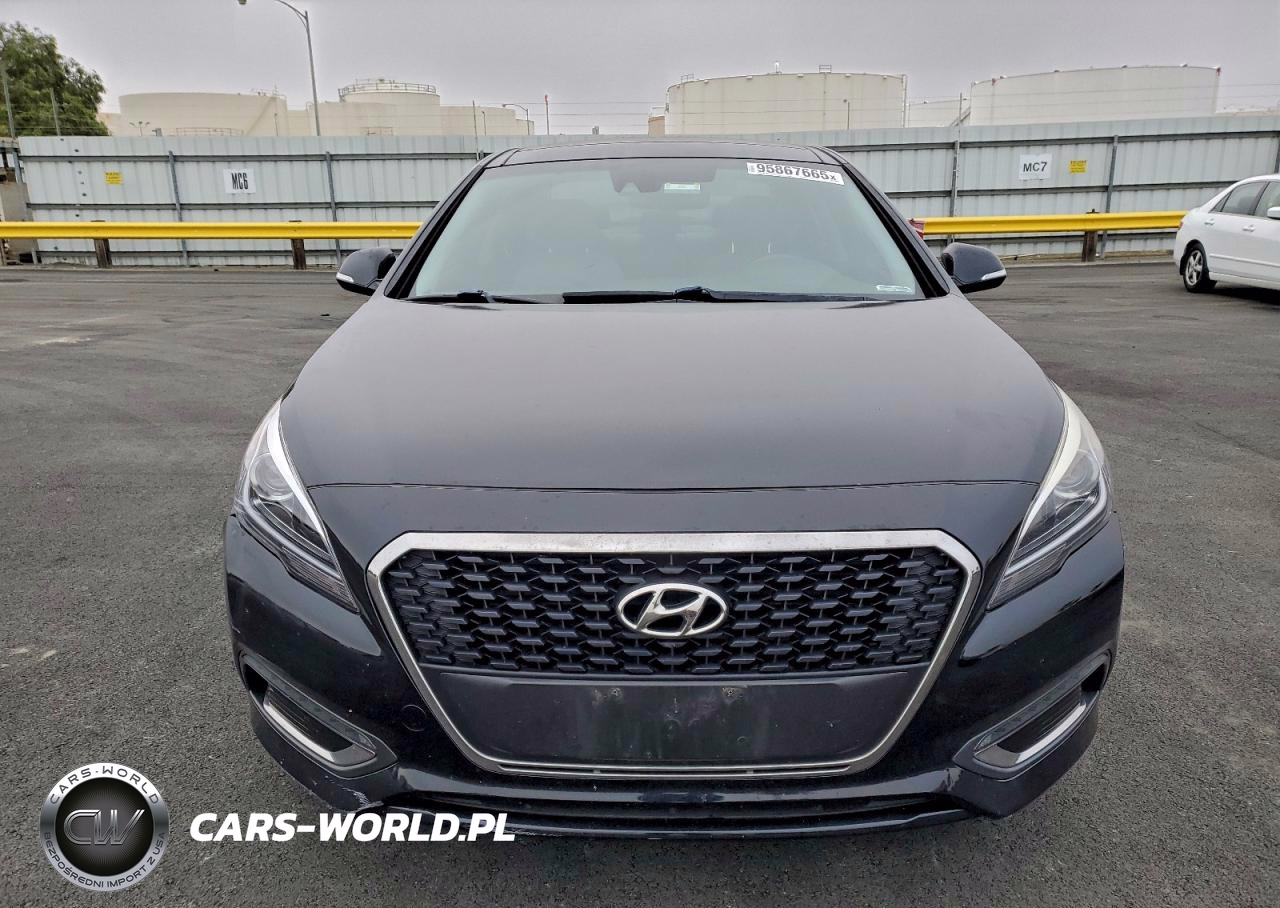 2016 Hyundai Sonata Hybrid VIN:KMHE34L11GA019343 - 5
