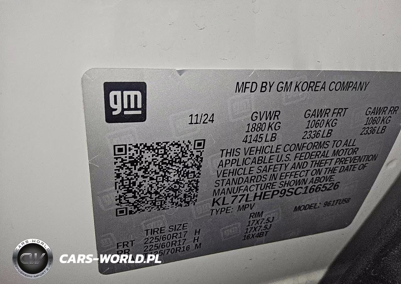 2025 Chevrolet Trax 1Lt VIN:KL77LHEP9SC166526 - 13