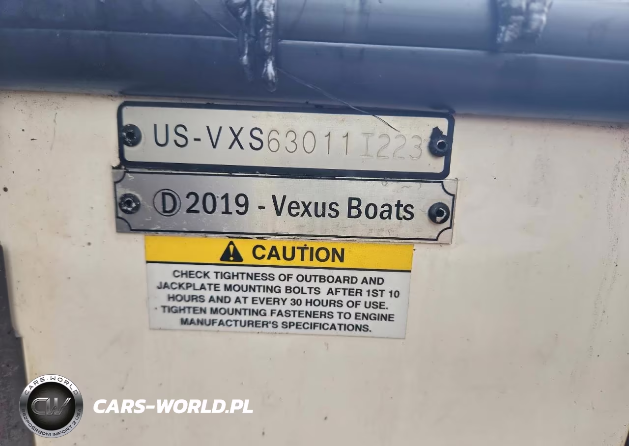 2023 Vexus Boat VIN:VXS63011I223 - 10
