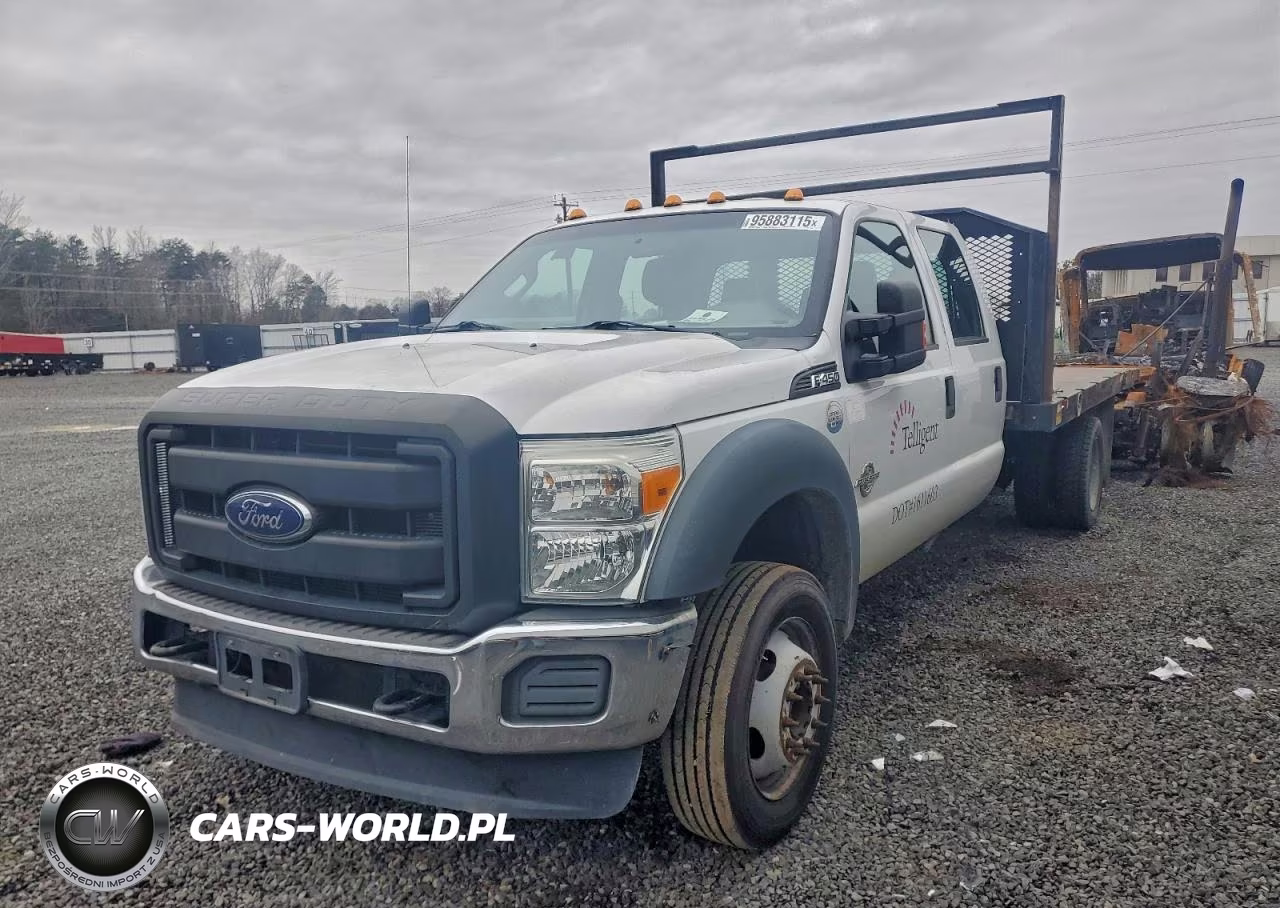 2016 Ford F450 Flatbed Truck
