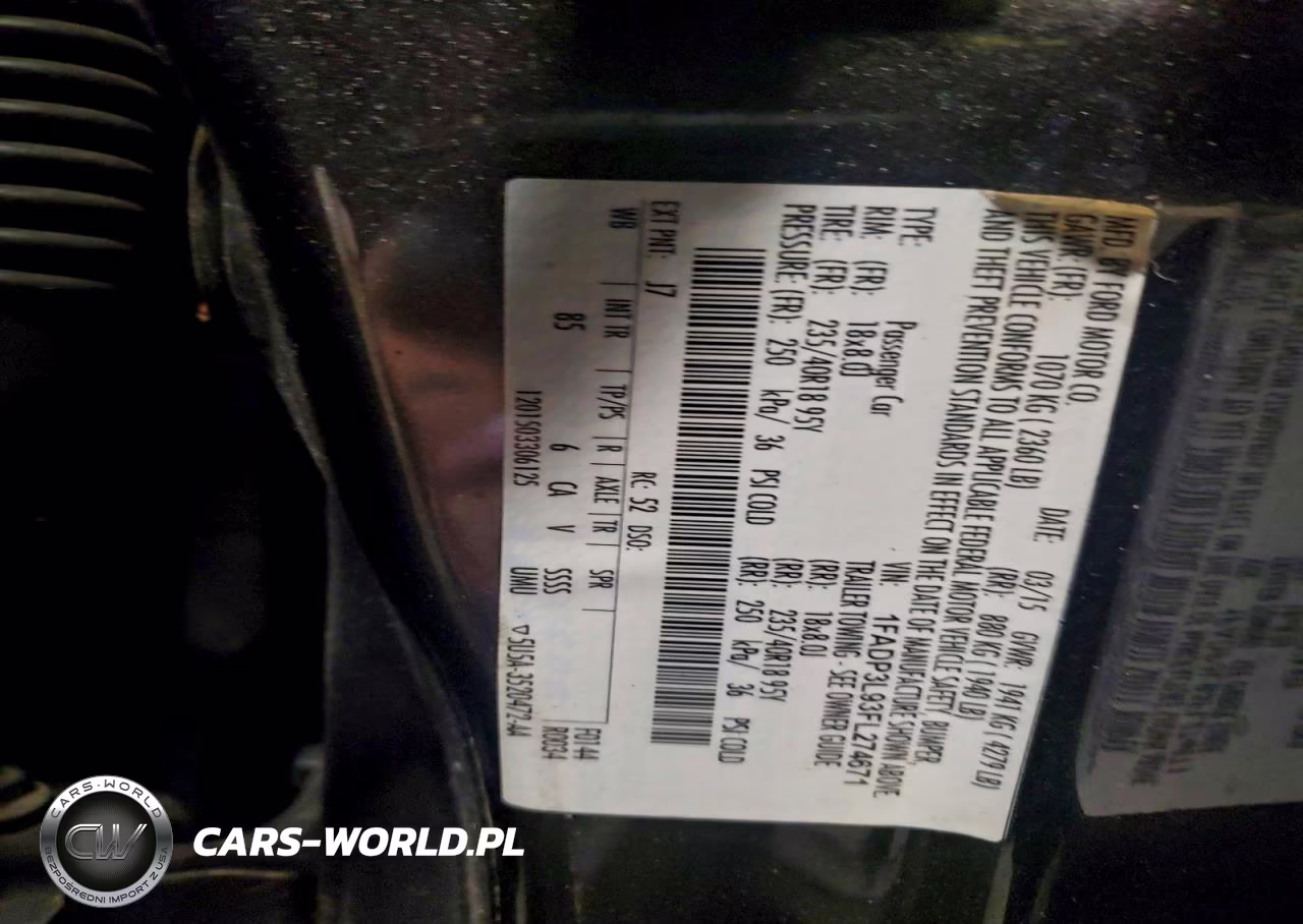 2015 Ford Focus St VIN:1FADP3L93FL274671 - 12