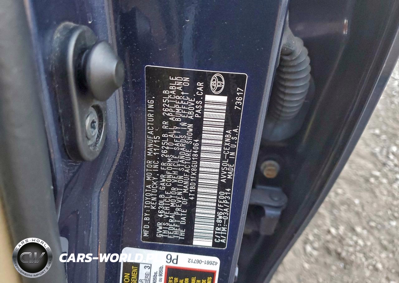 2016 Toyota Camry VIN:4T1BD1FK8GU184064 - 12