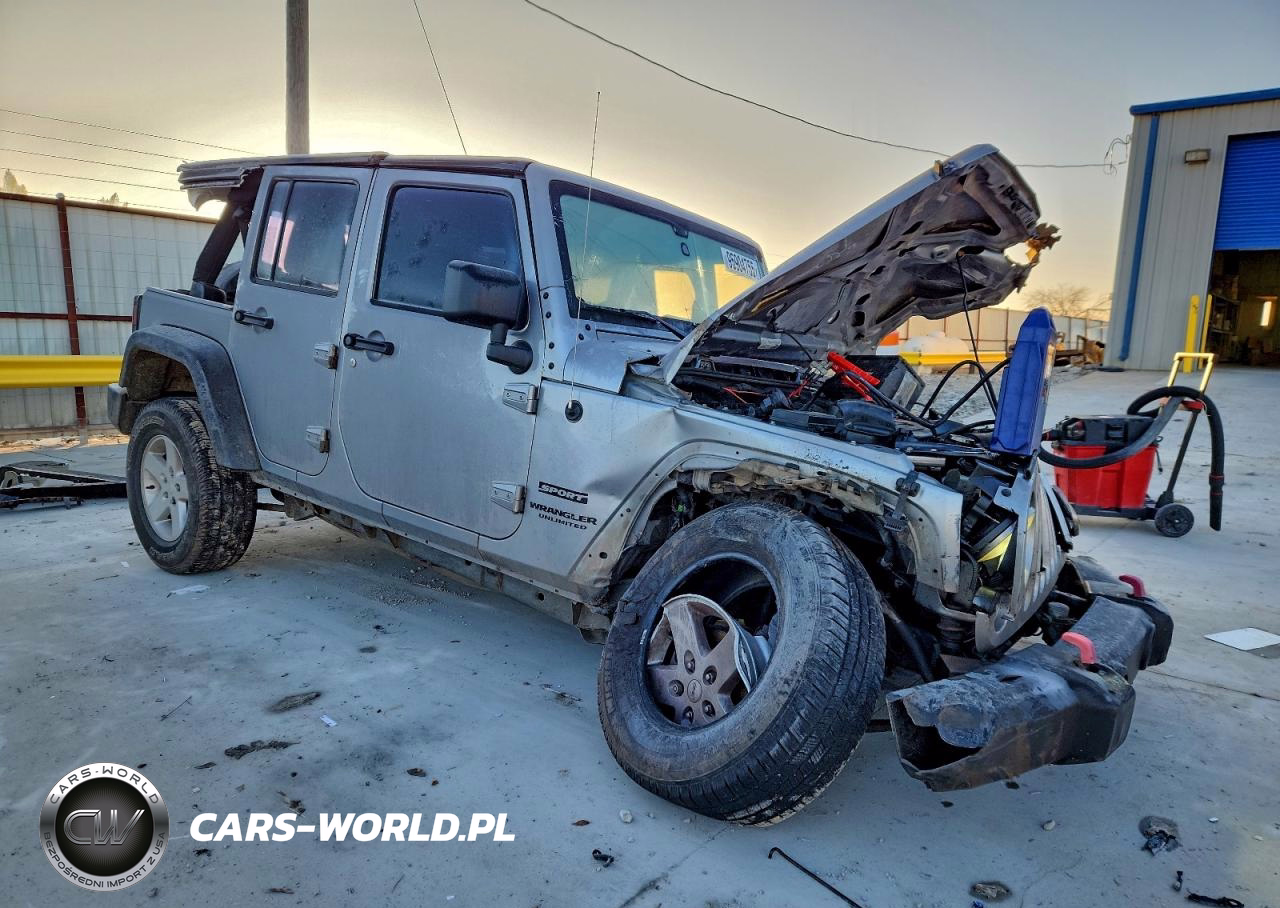 2016 Jeep Wrangler Unlimited Sport VIN:1C4BJWDGXGL211215 - 4