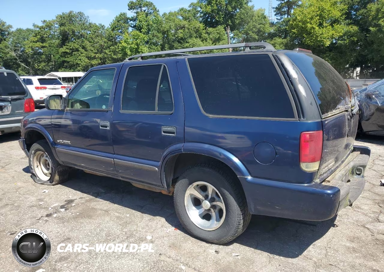 2002 Chevrolet Blazer VIN:1GNCS13W32K210295 - 2