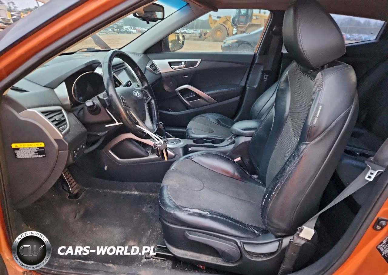 2012 Hyundai Veloster VIN:KMHTC6AD4CU030684 - 7
