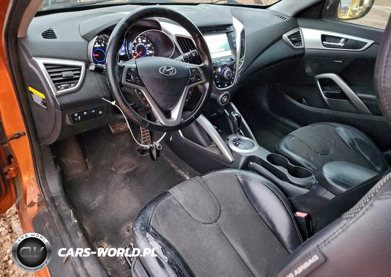 2012 Hyundai Veloster VIN:KMHTC6AD4CU030684 - 8