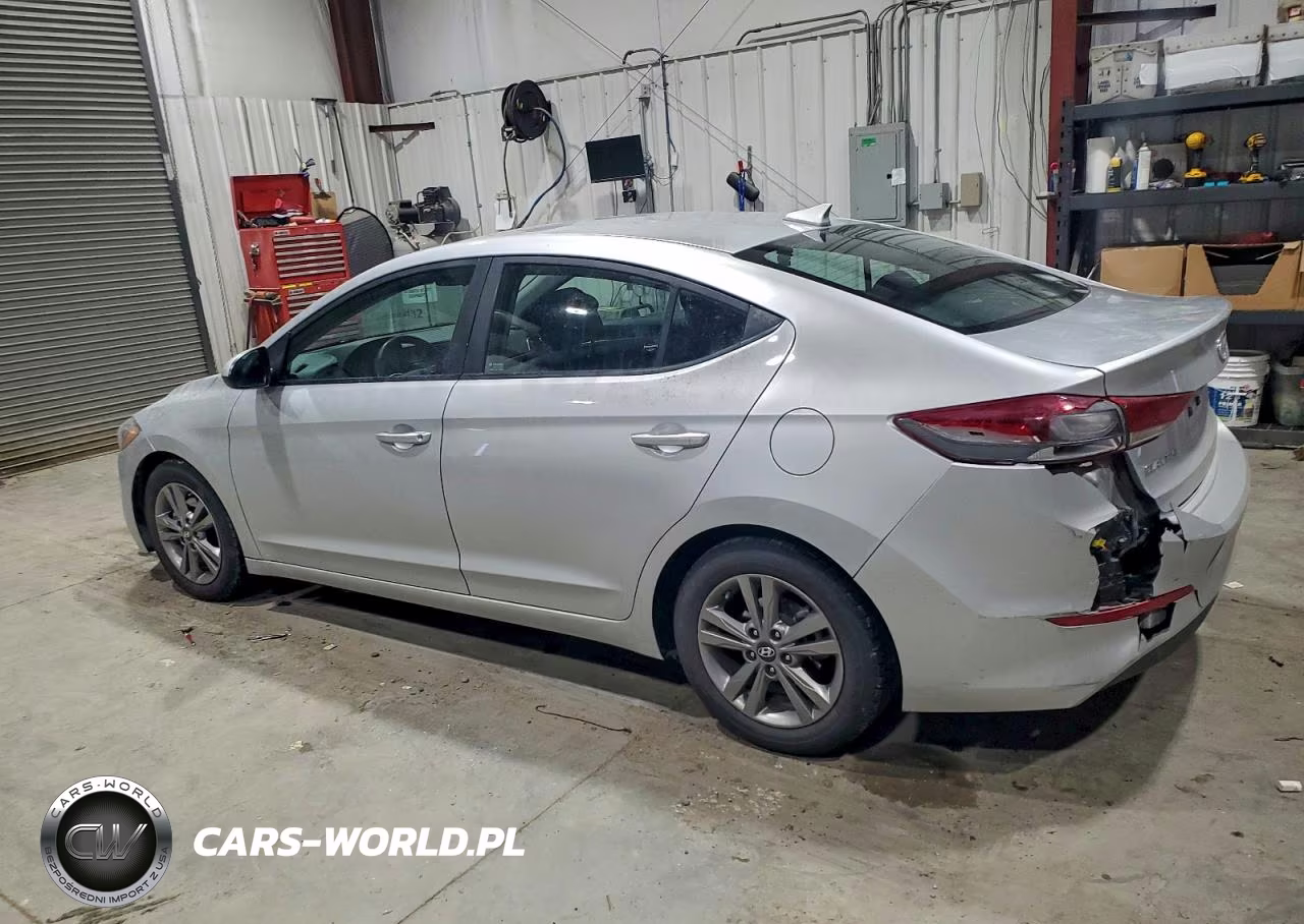 2018 Hyundai Elantra Sel VIN:KMHD84LF2JU720018 - 2