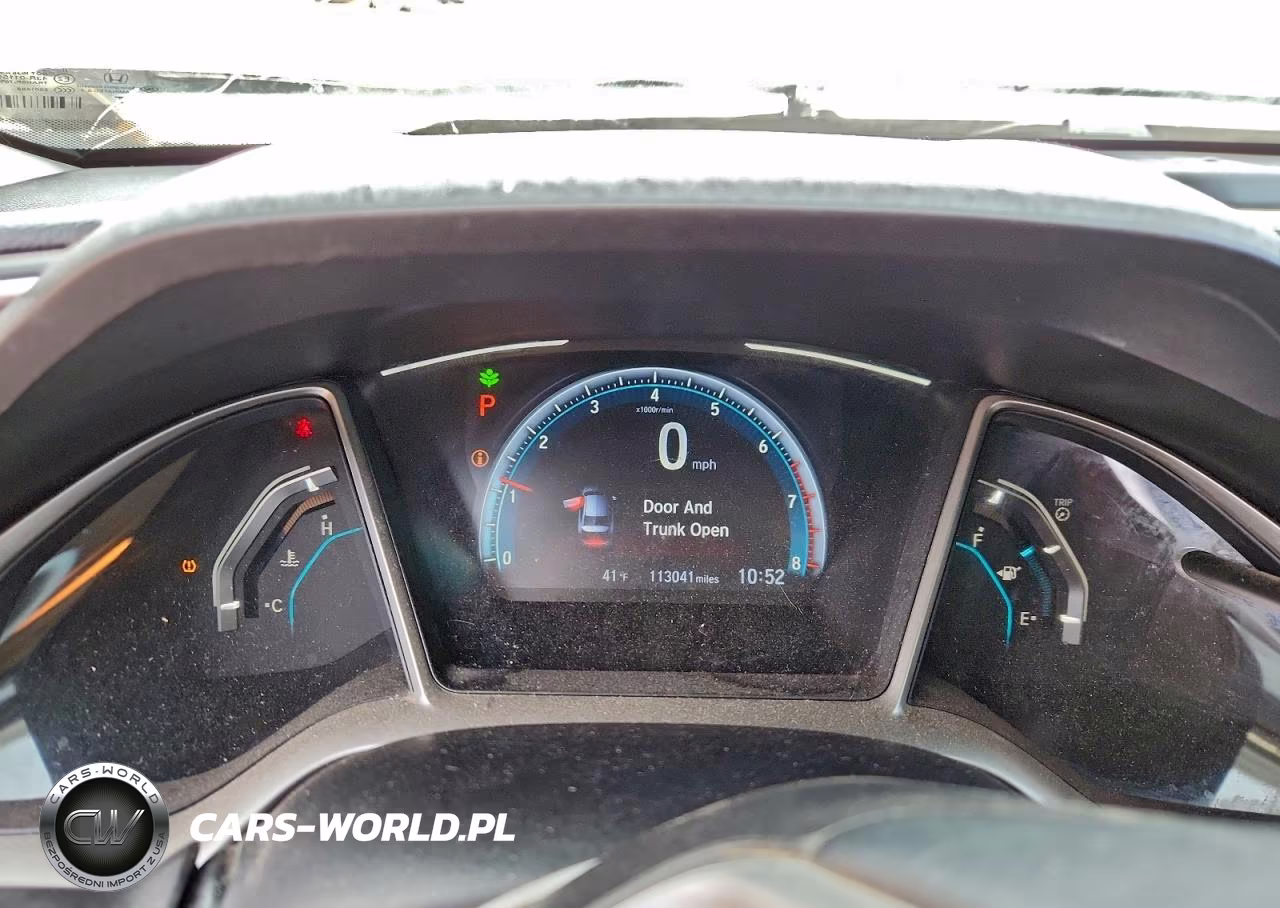 2020 Honda Civic Ex VIN:19XFC1F36LE013243 - 9