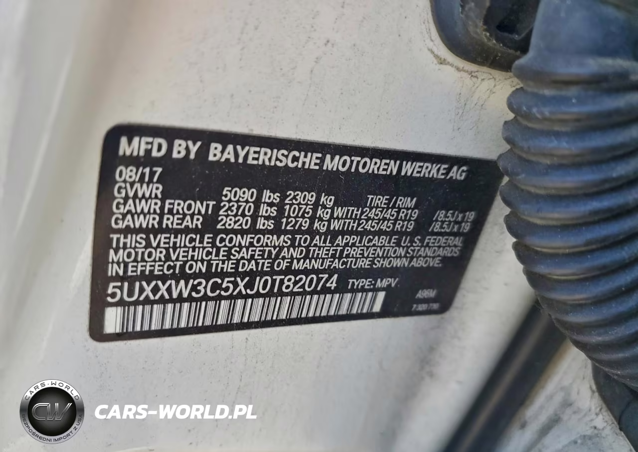 2018 BMW X4 xDrive28I VIN:5UXXW3C5XJ0T82074 - 13