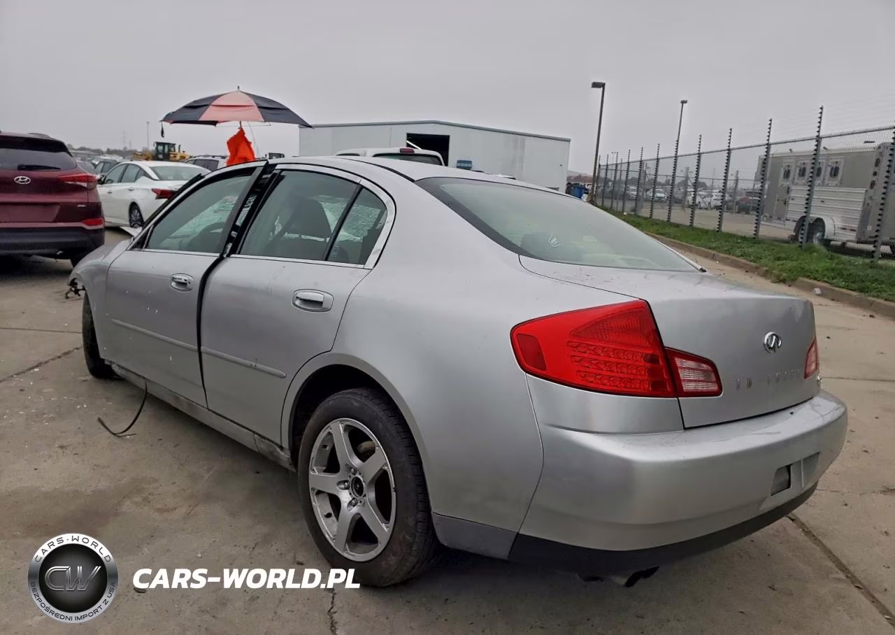 2003 Infiniti G35 VIN:JNKCV51E23M332734 - 2