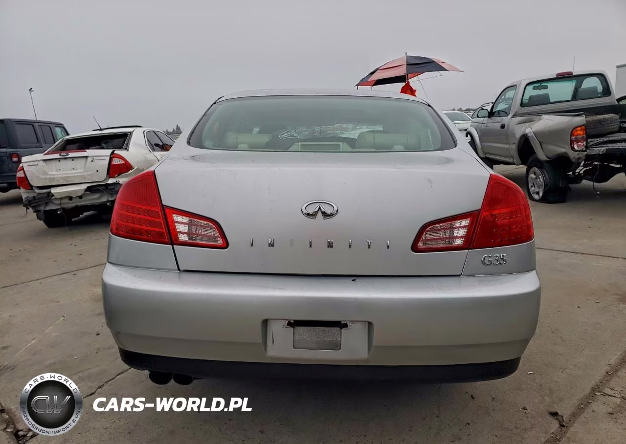 2003 Infiniti G35 VIN:JNKCV51E23M332734 - 6