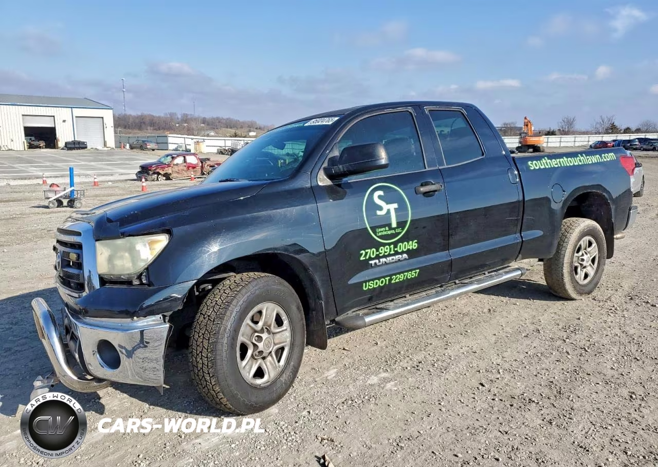 2010 Toyota Tundra Double Cab Sr5 VIN:5TFRM5F11AX011719 - 1