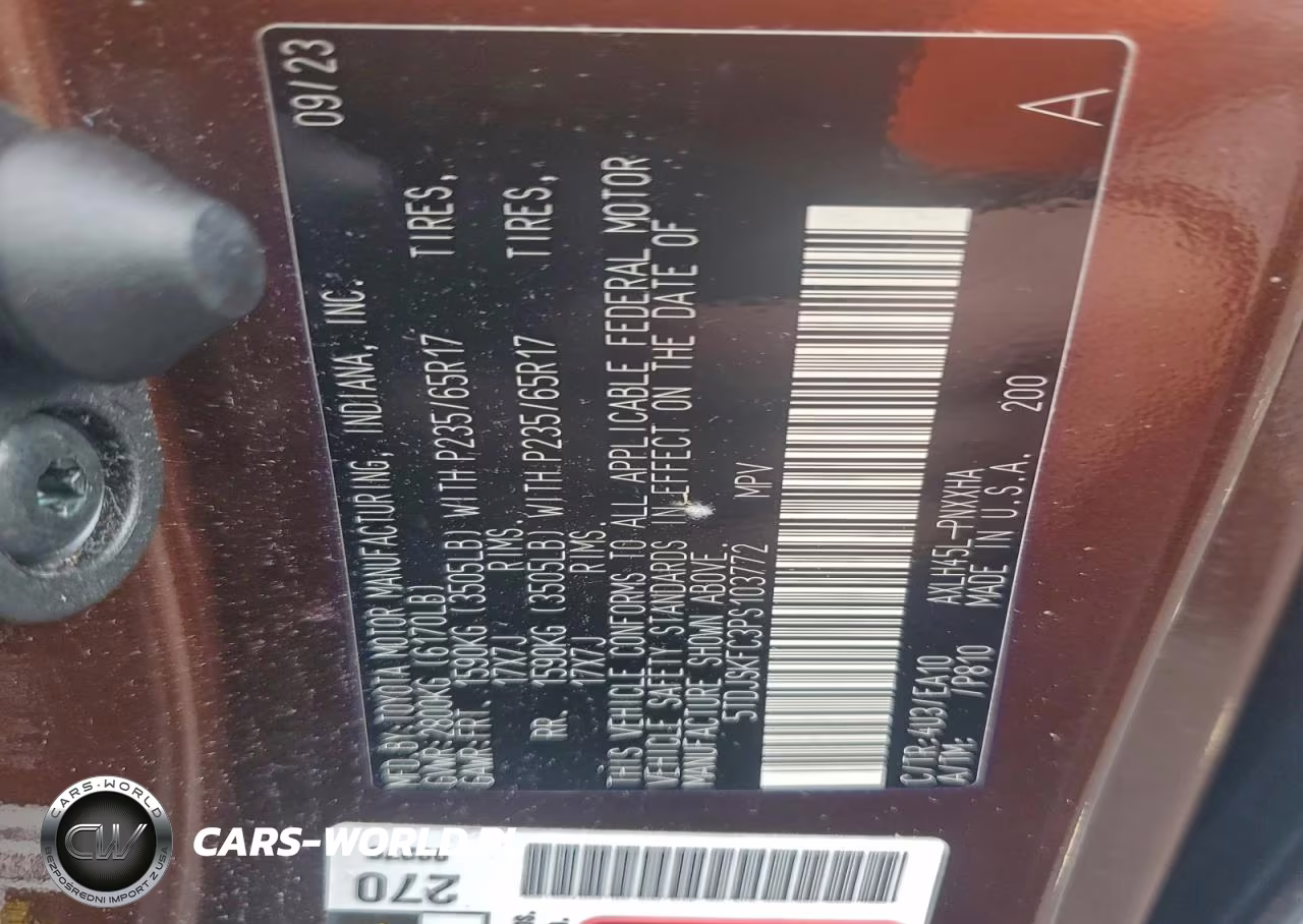 2023 Toyota Sienna Xle VIN:5TDJSKFC3PS103772 - 13