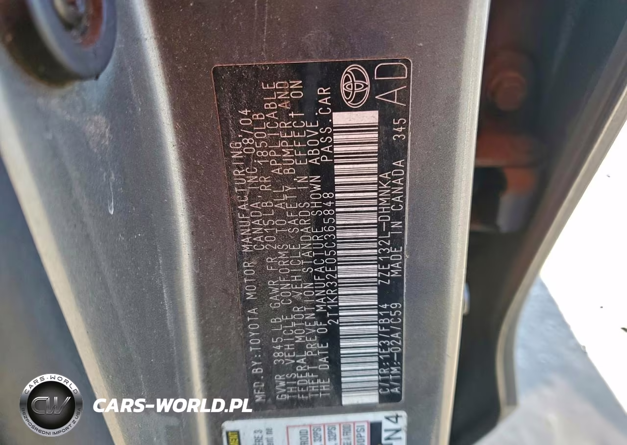 2005 Toyota Matrix VIN:2T1KR32E05C365848 - 12