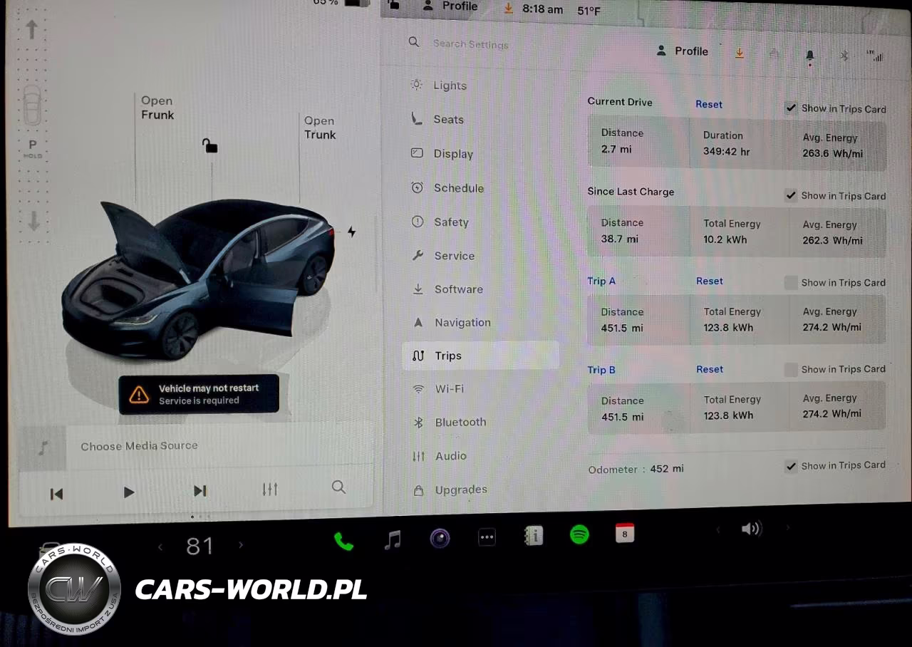 2025 Tesla Model 3 VIN:5YJ3E1EAXSF081308 - 9